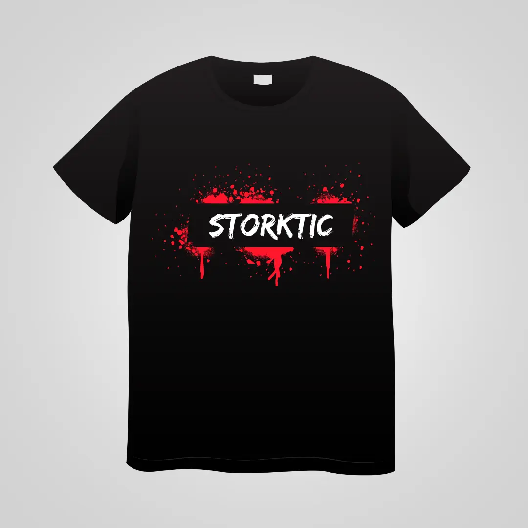 Storktic Men’s T-shirt  Round Neck & Half  Sleeves printed t-shirt